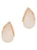 TATUUM Kolczyki w kolorze beżowym