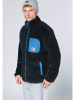 Chiemsee Fleecejacke in Dunkelblau/ Blau