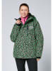 Chiemsee Ski-/ Snowboardjacke in Schwarz/ Grün/ Pink