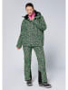 Chiemsee Ski-/ Snowboardjacke in Schwarz/ Grün/ Pink