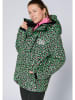 Chiemsee Ski-/ Snowboardjacke in Schwarz/ Grün/ Pink
