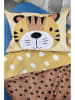 Good Morning Renforcé beddengoedset "Tiger" geel/lichtbruin