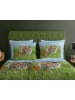 Good Morning Komplet pościeli "Silence" w kolorze zielono-błękitnym