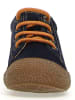 Naturino Leder-Lauflernschuhe "Cocoon" in Dunkelblau