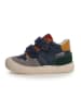 Naturino Leren sneakers donkerblauw/mosterdgeel/grijs