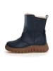 Naturino Skórzane botki zimowe "Pukak" w kolorze granatowym