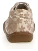 Naturino Leder-Lauflernschuhe "Cocoon" in Beige/ Gold