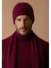 Perfect Cashmere Kaschmir-Schal "Kelly" in Aubergine - (L)200 x (B)30 cm