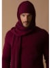 Perfect Cashmere Kaschmir-Schal "Kelly" in Aubergine - (L)200 x (B)30 cm