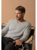 Perfect Cashmere Kaszmirowy sweter "Alexander" w kolorze jasnoszarym