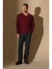 Perfect Cashmere Kasjmieren trui "Alexander" bordeaux