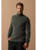 Perfect Cashmere Kaschmir-Rollkragenpullover "Trevor" in Dunkelgrün