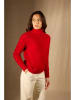 Perfect Cashmere Kaschmir-Rollkragenpullover "Albany" in Rot