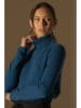 Perfect Cashmere Kaschmir-Rollkragenpullover in Blau