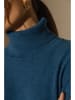Perfect Cashmere Kaschmir-Rollkragenpullover in Blau