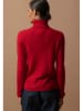 Perfect Cashmere Kaschmir-Rollkragenpullover in Rot