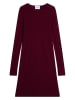 Perfect Cashmere Kaszmirowa sukienka "Lola" w kolorze bordowym