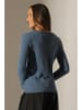 Perfect Cashmere Kaschmir-Pullover "Oprah" in Blaugrau