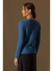 Perfect Cashmere Kaszmirowy sweter "Oprah" w kolorze niebieskim