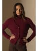 Perfect Cashmere Kaschmir-Cardigan in Bordeaux