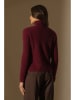 Perfect Cashmere Kaschmir-Cardigan in Bordeaux