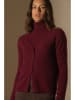 Perfect Cashmere Kaschmir-Cardigan in Bordeaux