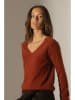 Perfect Cashmere Kaschmir-Pullover in Rostrot