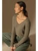 Perfect Cashmere Kaschmir-Pullover in Khaki