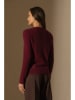 Perfect Cashmere Kaschmir-Pullover in Bordeaux