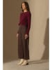 Perfect Cashmere Kaschmir-Pullover in Bordeaux