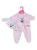 Baby Born Puppenoutfit "BABY born Häschen Kuschelanzug" - ab 3 Jahren