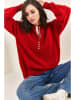 Bianco Lucci Pullover in Rot