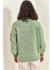 Bianco Lucci Pullover in Grün