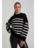 DeFacto Pullover in Schwarz/ Weiß