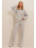 Trend Alacati 2-częściowy zestaw w kolorze jasnoszarym