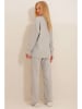 Trend Alacati 2-częściowy zestaw w kolorze jasnoszarym