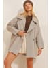 Trend Alaçatı Stili Płaszcz przejściowy w kolorze beżowym