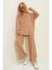 Trend Alacati 2-częściowy zestaw "Trend Alaçat Stili" w kolorze jasnobrązowym