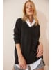 Happiness Istanbul Pullover in Schwarz