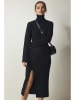 Happiness Istanbul Gebreide jurk zwart