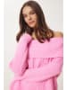 Happiness Istanbul Sweter w kolorze jasnoróżowym