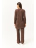 Olalook 2-częściowy zestaw w kolorze ciemnobrązowym