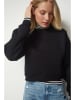 Happiness Istanbul Sweatshirt in Schwarz