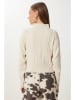 Happiness Istanbul Kardigan w kolorze kremowym