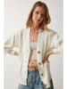 Happiness Istanbul Cardigan in Creme