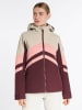 Ziener Ski-/ Snowboardjacke "Telia" in Rot/ Beige