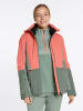 Ziener Ski-/ Snowboardjacke "Taimi" in Rosa/ Khaki