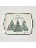 BELLA MAISON Serveerdienblad crème/groen - B(31) x (L)42 cm