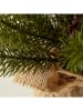 BELLA MAISON Kunstkerstboom in jute zak - (H)35 cm