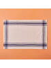 BELLA MAISON 3er-Set: Geschirrtücher in Weiß/ Dunkelblau - (L)65 x (B)45 cm